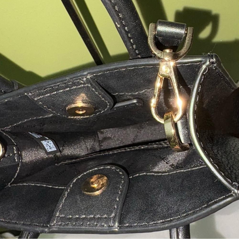 Michael Kors Mercer Extra-Small Pebbled Leather Crossbody Bag - Picture 9 of 10